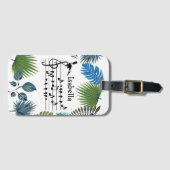 Birdsong Toucan toetreden vogelgezang aanpasbaar Bagagelabel (Voorkant (horizontaal))