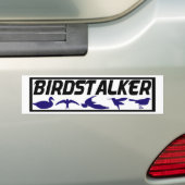 Birdstalker Bumpersticker (Op auto)