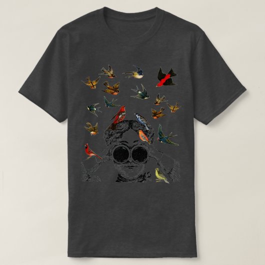 Birdwakende geschenken ornitholoog twitcher Bird l T-shirt (Design voorkant)