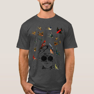 Birdwakende geschenken ornitholoog twitcher Bird l T-shirt