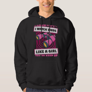 Birdwatch Meisje Vogelornitologie Vogelvogels Hoodie