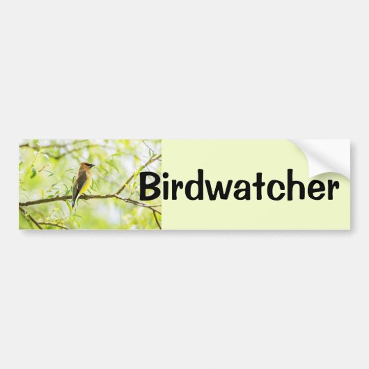 Birdwatcher Bumpersticker (Voorkant)