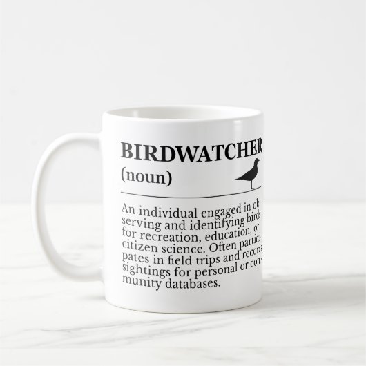 Birdwatcher Definition Observation Identification Koffiemok (Links)