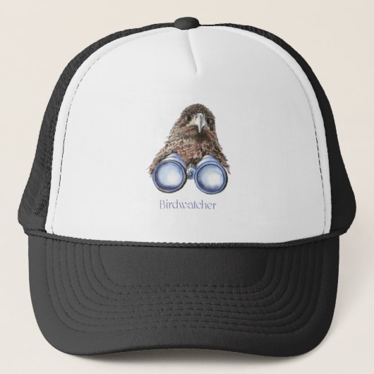 Birdwatcher Hawk Bird die je ziet Humor Trucker Pet (Voorkant)