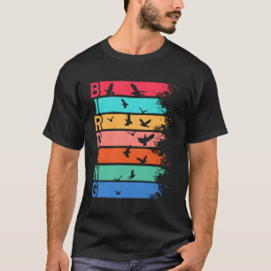 Birdwatcher Vogelwaarneming Vogelvogelwaarneming T-shirt
