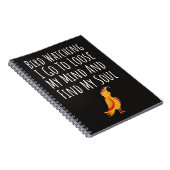 Birdwatching Gifts Birdwatcher Ornithologist Notitieboek (Rechterzijde)