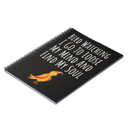 Birdwatching Gifts Birdwatcher Ornithologist Notitieboek (Linkerzijde)