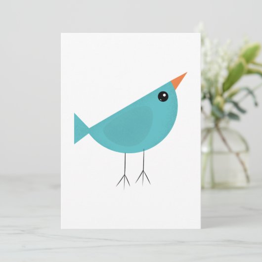 Birdy Aankondiging (Staand voorkant)