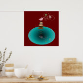 Birdy Balacing act Poster (Keuken)