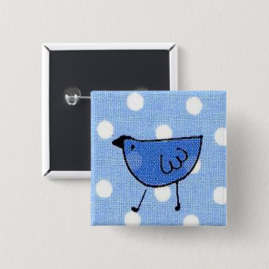 Birdy Button (Voorkant /achterkant)