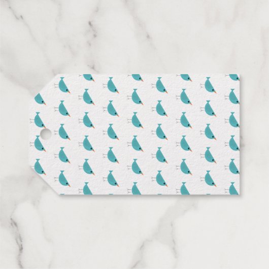 Birdy Cadeaulabels (Achterkant (horizontaal))