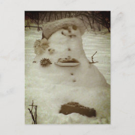 Birdy de Sneeuwman Briefkaart