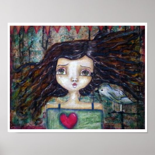 Birdy en ik Poster (Voorkant)