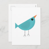 Birdy Feestdagenkaart (Voorkant / Achterkant)