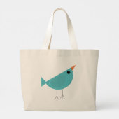 Birdy Grote Tote Bag (Achterkant)
