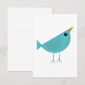 Birdy Informatiekaartje (Voorkant / Achterkant)