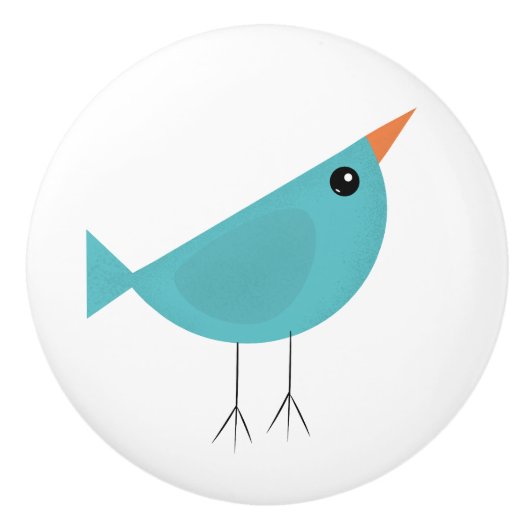 Birdy Keramische Knop (Voorkant)