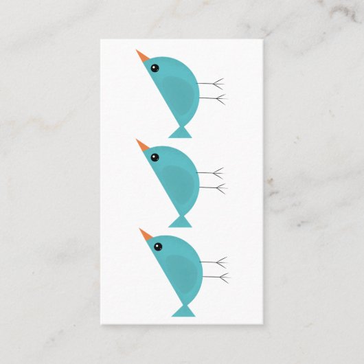 Birdy Klantenkaartje (Voorkant)