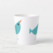 Birdy Latte Mok (Voorkant)