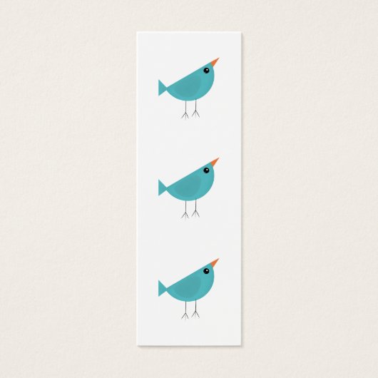 Birdy Mini Visitekaartjes (Voorkant)