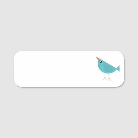 Birdy Naamplaatje (Voorkant)