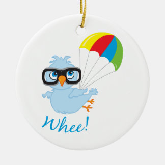 Birdy Parachute Keramisch Ornament
