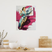 Birdy Pin Up Poster (Keuken)