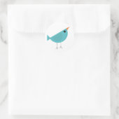 Birdy Ronde Sticker (Tas)