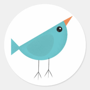 Birdy Ronde Sticker