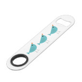Birdy Speed Flessenopener (Achterkant Gekanteld)