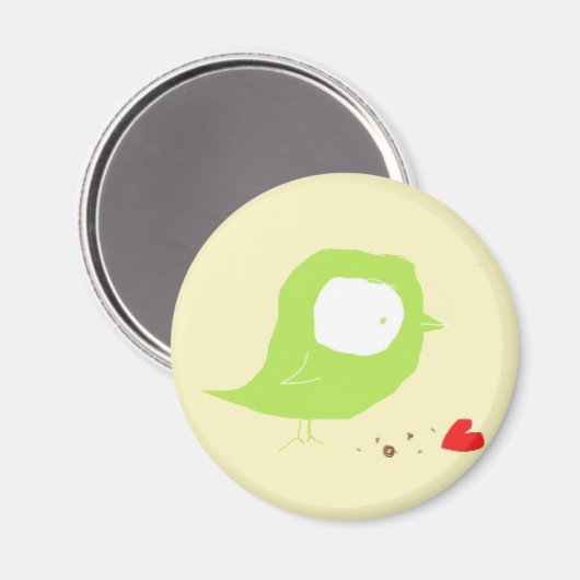 Birdy vond liefde magneet (Voorkant / Achterkant)