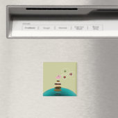 Birdy yogahouding magneet (Insitu (Vaatwasser))