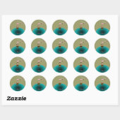 Birdy zegt Om.. stickers (Vel)