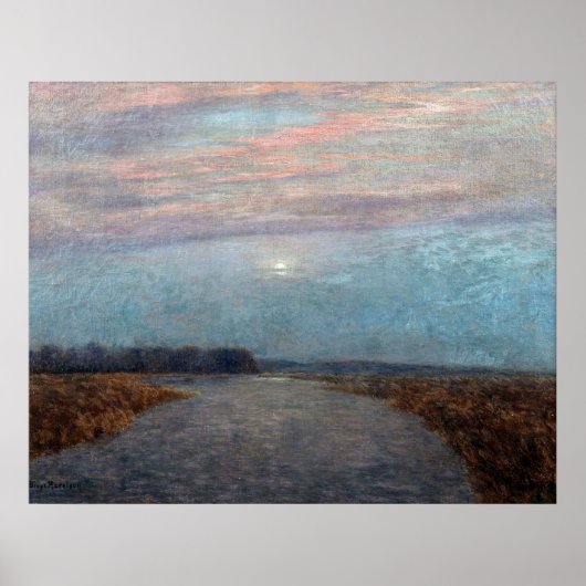 Birge Harrison - maanlicht op de hackensack [Reco Poster (Voorkant)