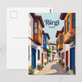 Birgi Turkije Briefkaart (Voorkant / Achterkant)