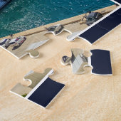 Birgu Waterfront Vittoriosa Marina St Angelo Malta Legpuzzel (Zijkant)