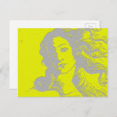 Birh of Venus, Godin, Alternatief Briefkaart (Voorkant / Achterkant)