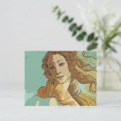 Birh van Venus, godin Briefkaart (Staand voorkant)