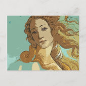 Birh van Venus, godin Briefkaart (Voorkant)
