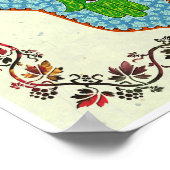 Birkat haBayit - Blessing for the Home - Klein Poster (Hoek)