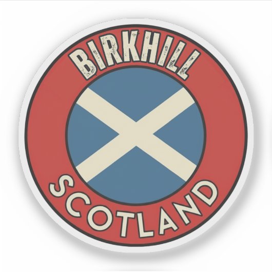 Birkhill, Schotland Sticker (Voorkant)