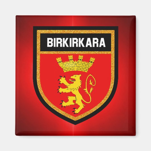 Birkirkara Flag Magneet (Voorkant)
