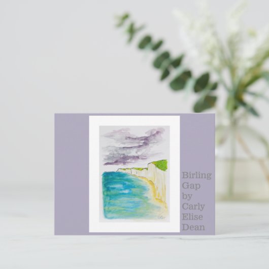 Birling Gap Briefkaart (Staand voorkant)