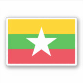 Birma (1989) sticker (Voorkant)