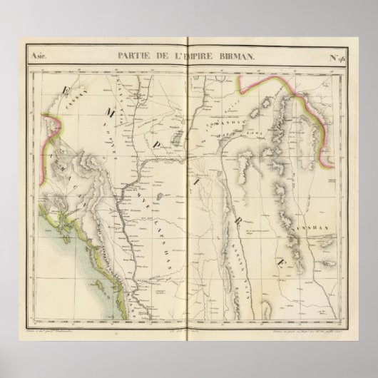 Birma, Azië 96 Poster (Voorkant)