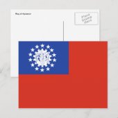 birma briefkaart (Voorkant / Achterkant)