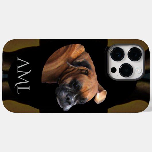 Birma De Boxer Dog Case-Mate iPhone Case (Achterkant (horizontaal))