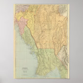 Birma en de aangrenzende landen poster (Voorkant)