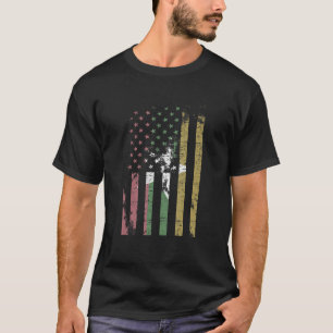 Birma heeft een zware vlag boven de Amerikaanse vl T-shirt