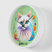 Birma Katze - Farbige Illustration (Hoek)